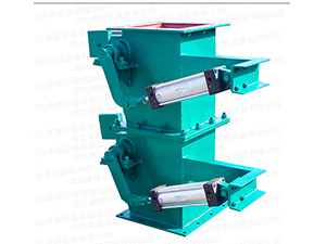 双层单门气动翻板阀