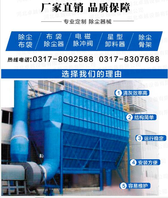 机脉冲布袋除尘器